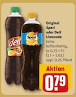 Original Spezi oder Deit Limonade für 0,79 € bei REWE im Angebot Original Spezi oder Deit Limonade im aktuellen REWE Prospekt