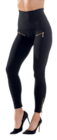 Jegging taille haute femme noir avec boutons - ELLENOR dans le catalogue Norma