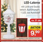 LED-Laterne im aktuellen Zimmermann Prospekt