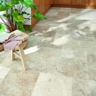 Carrelage sol beige multi formats Travertino pierre naturelle en promo chez Castorama Carrelage sol beige multi formats Travertino pierre naturelle dans le catalogue Castorama