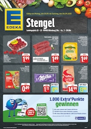 EDEKA Prospekt für Nürnberg mit 8} Seiten EDEKA Prospekt für Nürnberg: "Wir lieben Lebensmittel!", 8 Seiten, 01.09.2025 - 06.09.2025