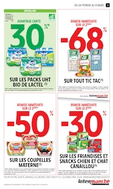 Lait Demi-Écrémé Angebote im Prospekt "-60% DE REMISE IMMÉDIATE SUR LE 2ÈME" von Intermarché Super Lait Demi-Écrémé Angebote im Prospekt "-60% DE REMISE IMMÉDIATE SUR LE 2ÈME" von Intermarché Super auf Seite 3