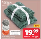 Handtuch-Set "Louisiana" von Vossen im aktuellen Segmüller Prospekt für 19,99 €
