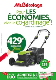 Catalogue Mr. Bricolage "Pour LES ÉCONOMIES, vive le co-jardinage !" à Cusset et alentours, 31 pages, 06/03/2024 - 24/03/2024