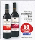 Weine von Württemberger für 4,99 € bei E center im Angebot Weine von Württemberger im aktuellen E center Prospekt