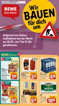 Aktueller REWE Prospekt "Dein Markt" Aktueller REWE Prospekt