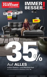 Polstermöbel Angebot im aktuellen Höffner Prospekt auf Seite 1