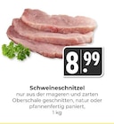 Schweineschnitzel Angebote bei Hieber Lörrach für 8,99 €