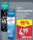 Wäscheparfüm Non-Stop Frische Fresh von Lenor für 4,99 € bei ALDI Nord im Angebot Wäscheparfüm Non-Stop Frische Fresh von Lenor im aktuellen ALDI Nord Prospekt