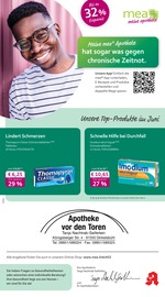 Aktueller mea - meine apotheke Apotheke Prospekt in Dürrwangen und Umgebung, "Unsere Juni-Angebote" mit 4 Seiten, 01.06.2025 - 30.06.2025