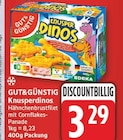 Knusperdinos von GUT&GÜNSTIG für 3,29 € bei EDEKA im Angebot Knusperdinos von GUT&GÜNSTIG im aktuellen EDEKA Prospekt