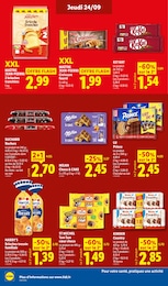 Prix et réduction Rocher Au Chocolat dans le prospectus Lidl en cours Offre Rocher Au Chocolat dans le catalogue Lidl du moment à la page 18