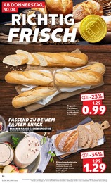 Baguette im Kaufland Prospekt KNÜLLER auf S. 37