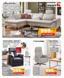 Fernseher im Möbel Kraft Prospekt "STILVOLLE GEMÜTLICHKEIT ZUM SONDERPREIS." mit 8 Seiten (Raguhn-Jeßnitz)
