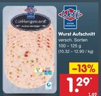 Wurst Aufschnitt von Wolf im aktuellen Netto Marken-Discount Prospekt für 1,29 €