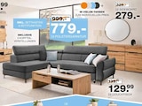 Wohnzimmer im Segmüller Prospekt TV-Lowboard "Memphis" im aktuellen Segmüller Prospekt für 129,99 €