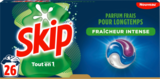 LESSIVE CAPSULES 3 EN 1 FRAICHEUR INTENSE SKIP - SKIP - Auchan Hypermarché à Istres LESSIVE CAPSULES 3 EN 1 FRAICHEUR INTENSE SKIP - SKIP en promo chez Auchan Hypermarché Istres à 12,16 €