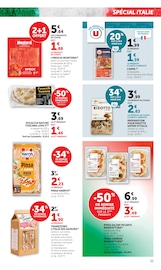 Pizza en promo dans le catalogue U Express à la page 11