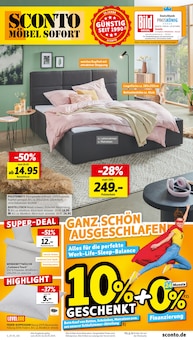 Kissen im aktuellen Sconto SB Prospekt (Paderborn) Kissen im Sconto SB Prospekt "GANZ SCHÖN AUSGESCHLAFEN" mit 8 Seiten (Paderborn)
