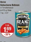 Gebackene Bohnen Angebote von Heinz bei V-Markt München für 1,69 €