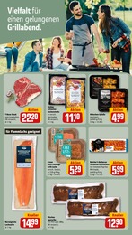 Lachs Angebot im aktuellen REWE Prospekt auf Seite 12