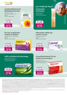 mea - meine apotheke Ergolding Prospekt der aktuellen Woche, gültig von 01.12.2022 bis 31.12.2022 Aktueller mea - meine apotheke Ergolding Prospekt "Unsere Dezember-Angebote" mit 4 Seiten