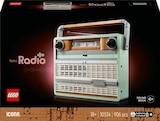 LEGO® Icons 10334 La radio rétro Exclusivité Fnac - Lego Icons en promo chez Fnac LEGO® Icons 10334 La radio rétro Exclusivité Fnac - Lego Icons dans le catalogue Fnac