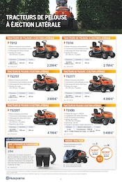 Prix et réduction Tracteur dans le prospectus Husqvarna en cours Offre Tracteur dans le catalogue Husqvarna du moment à la page 14