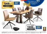 Esstisch Chic von Stressless im aktuellen Segmüller Prospekt für 549,00 €