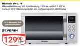 Aktuelle Mikrowelle Angebote bei GLOBUS in Salzgitter Aktuelles Mikrowelle MW 7774 Angebot bei GLOBUS in Salzgitter ab 129,00 €
