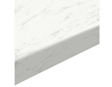 Brico Dépôt Mison - Promo Plan de travail effet marbre blanc 180 cm, Ep. 28 mm Promo Plan de travail effet marbre blanc 180 cm, Ep. 28 mm à 39,90 € dans le catalogue Brico Dépôt à Mison