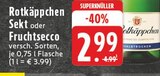 Sekt oder Fruchtsecco im Angebot bei E center in Borken Sekt oder Fruchtsecco Angebote von Rotkäppchen bei E center Borken für 2,99 €