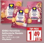 Kalifornische Mandeln Blanchiert Grob Gemahlen von EDEKA Herzstücke für 1,49 € bei EDEKA im Angebot Kalifornische Mandeln Blanchiert Grob Gemahlen von EDEKA Herzstücke im aktuellen EDEKA Prospekt