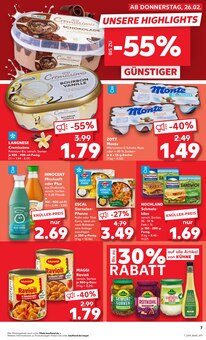 Nudeln im Kaufland Prospekt "Aktuelle Angebote" mit 70 Seiten (Wuppertal)