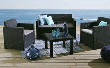 Salon de jardin alabama - Géant Casino à Nantes Salon de jardin alabama en promo chez Géant Casino Nantes à 159,00 €