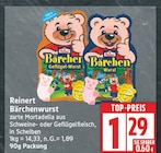 Bärchenwurst von Reinert für 1,29 € bei EDEKA im Angebot Bärchenwurst von Reinert im aktuellen EDEKA Prospekt