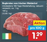 Bugbraten vom Irischen Weiderind im Angebot bei Netto Marken-Discount in Schwerin Bugbraten vom Irischen Weiderind Angebote bei Netto Marken-Discount Schwerin für 1,29 €