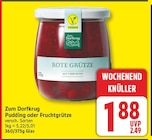 Pudding von Zum Dorfkrug für 1,88 € bei EDEKA im Angebot Pudding von Zum Dorfkrug im aktuellen EDEKA Prospekt