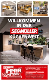 Aktueller Segmüller Prospekt "Willkommen in der SEGMÜLLER Küchenwelt" mit 4 Seiten