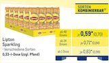 Sparkling von Lipton im aktuellen METRO Prospekt
