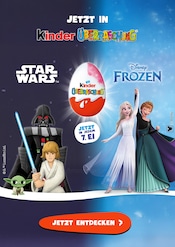 Kinder Überraschung Kaufhäuser Prospekt der aktuellen Woche mit 1 Seite, gültig von 08.12.2025 bis 31.12.2025, in Bad Blankenburg und Umgebung Aktueller Kinder Überraschung Kaufhäuser Prospekt in Bad Blankenburg und Umgebung, "JETZT IN kinder ÜBERRASCHUNG" mit 1 Seite, 08.12.2025 - 31.12.2025