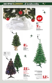 Promos Tapis De Sapin dans le catalogue "Nos PRIX BAS illuminent vos fêtes" de Super U à la page 12