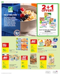 Prix et réduction Gerblé dans le prospectus Carrefour Market en cours Offre Gerblé dans le catalogue Carrefour Market du moment à la page 34