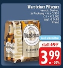 Pilsener im Angebot bei EDEKA in Düsseldorf Pilsener Angebote von Warsteiner bei EDEKA Düsseldorf für 3,99 €