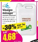 Promo Vinaigre ménager*** à 4,68 € dans le catalogue Norma à Vandœuvre-lès-Nancy