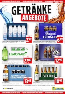 Bier im aktuellen E center Prospekt (Albstadt) Bier im E center Prospekt "Aktuelle Angebote" mit 51 Seiten (Albstadt)
