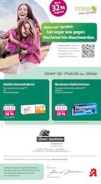mea - meine apotheke Prospekt für Kempen: "Unsere Oktober-Angebote", 4 Seiten, 01.10.2025 - 31.10.2025