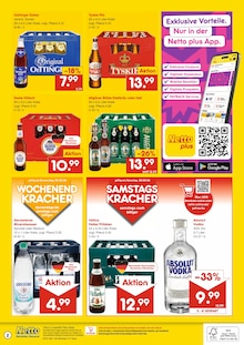 Veltins im Netto Marken-Discount Prospekt "DER ORT, AN DEM DU IMMER AUSGEZEICHNETE PREISE FINDEST." mit 2 Seiten (Gummersbach)