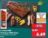 Aktuelles Grillrippe BBQ Style Angebot bei Kaufland in Düsseldorf ab 6,69 €