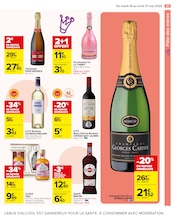 Promos Champagne dans le catalogue "Carrefour" de Carrefour à la page 39